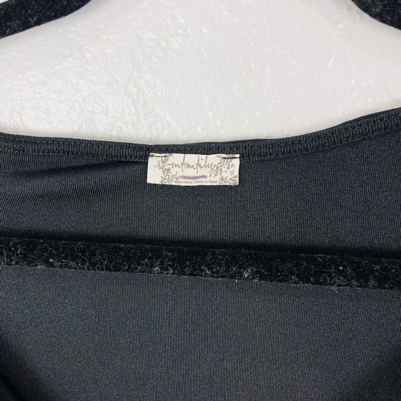 NWT Free People | Oh Lucky You BLACK COWL NECK Bodysuit - Picture 9 of 9